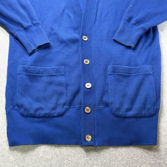 Vintage Esprit Blue Button Cardigan Sweater Women's Small USA 80s 90s - Picture 3 of 13